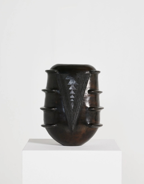 Traditional Zulu Hadley Ceramic Pot, 2024 - Jabulile Nala