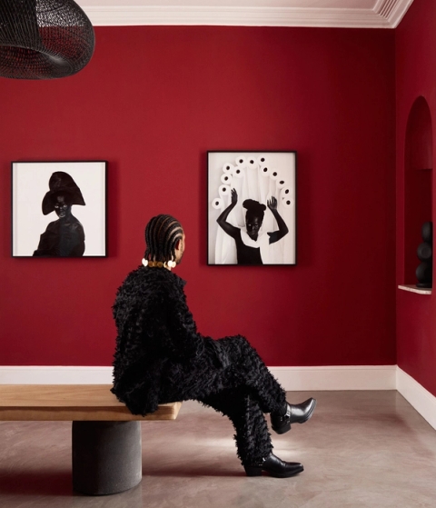 Thebe Magugu in MAGUGU HOUSE CAPE TOWN – 'By Our Own Hands' exhibition