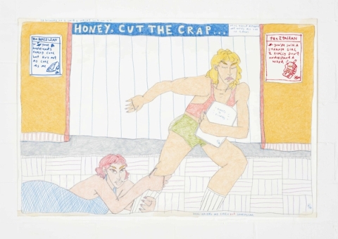 Nano Le Face - Still between two men with reputations to uphold, 2023