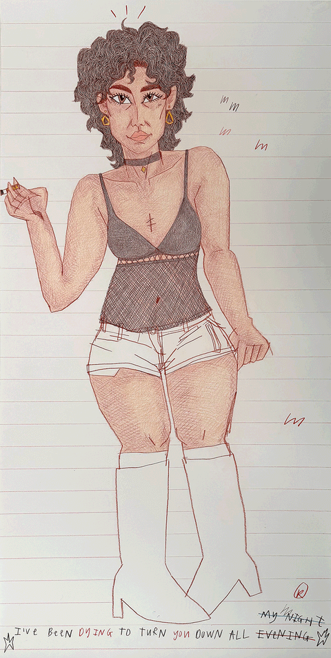 short hair, bad vibes, terrible aura, 2026 - Nano Le