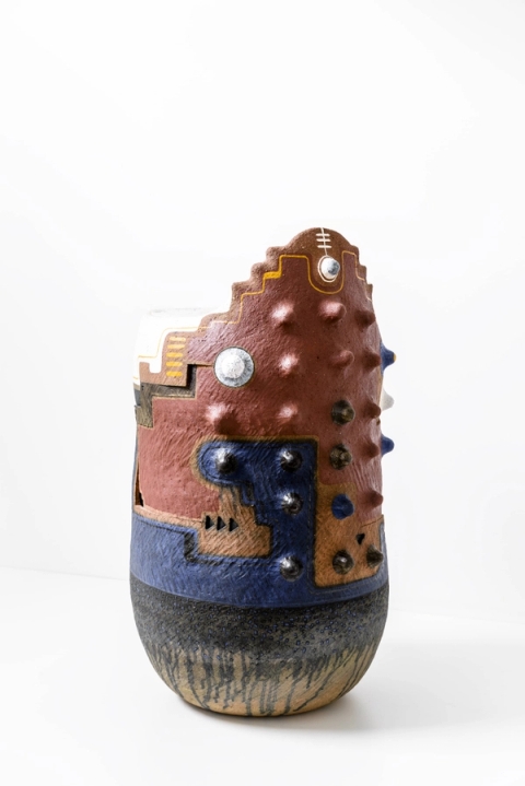 Andile Dyalvane - Idladla (Grain Silo), 2017