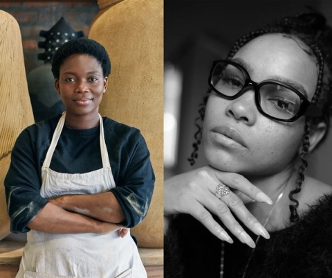 Zizipho Poswa (left) and Shani Crowe (right)