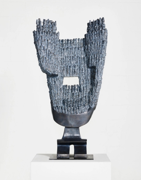 Visage du Roi, 2024 - Dominique Zinkpè