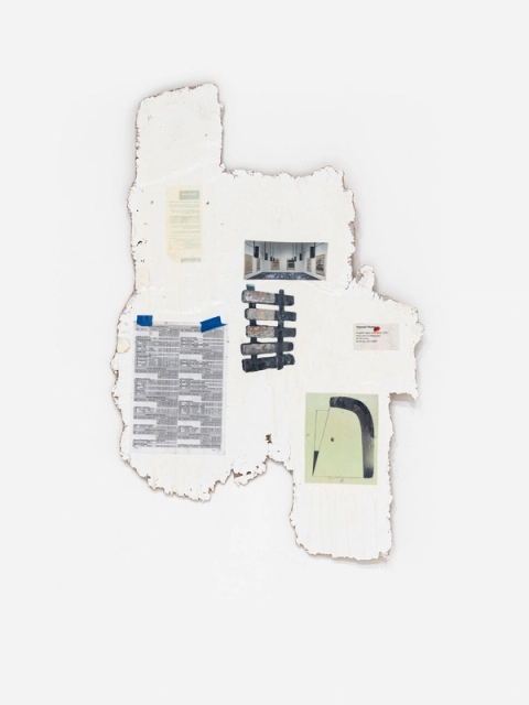 Vusi’s Studio Wall III, 2025 - Kamyar Bineshtarigh