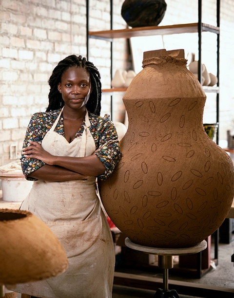 Zizipho Poswa and Shani Crowe join forces for collaborative event at Expo Chicago 2023