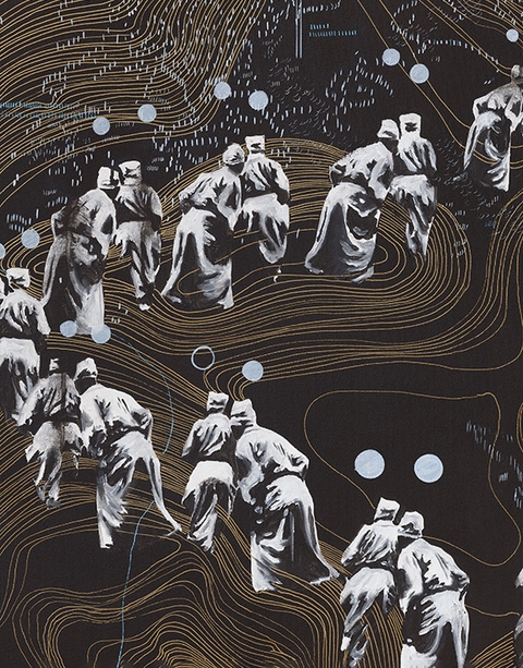 Manyaku Mashilo in ‘Rites of Passage’ at Gagosian, London