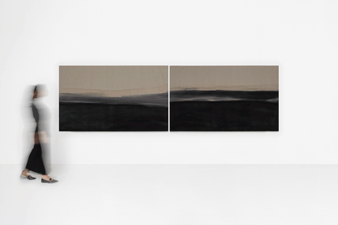 laid down (diptych), 2026 - Alexandra Karakashian