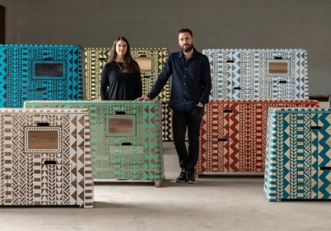 Dokter and Misses reimagine Kassena server in kaleidoscope of colours