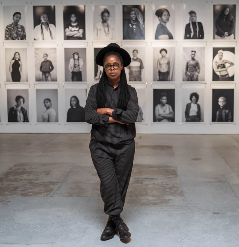 Zanele Muholi portrait in 'Faces and Phases 19'