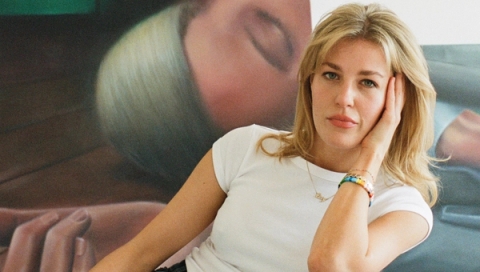 Lucy Robson in studio, 2026