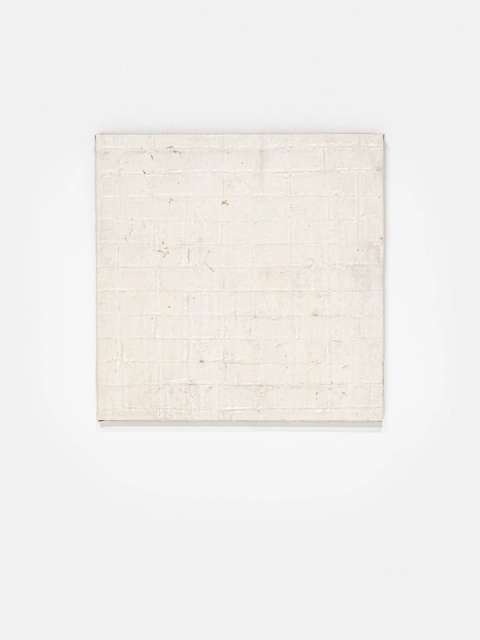 Ed’s Studio Wall (Brilliant White #1), 2025 - Kamyar Bineshtarigh