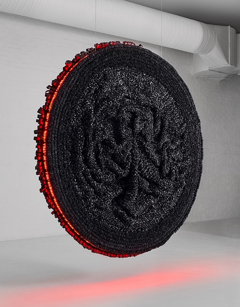 Patrick Bongoy’s large-scale hanging sculpture for BMW speaks to an awakening of consciousness