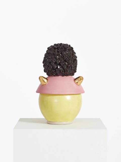 King Houndekpinkou - Small Bubble Tea Ritual Totem, 2022