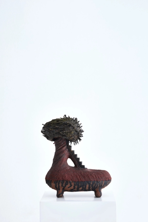 Andile Dyalvane - iNgqweji IV (Bird's Nest), 2021