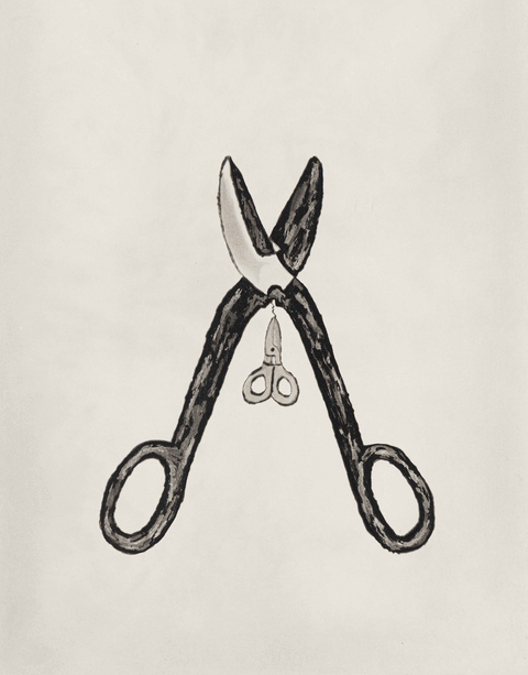 Scissors, Autobiographical Series, 1994 - Louise Bourgeois