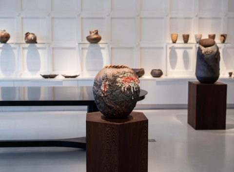Andile Dyalvane - Selected Works From the Leach Pottery Residency