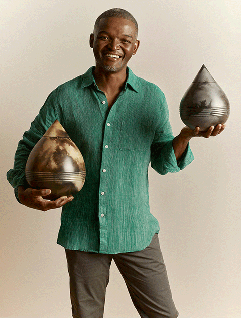 Chuma Maweni shot by Jacques Weyers for Trenery/Stellenbosch Visio Magazine - 2026