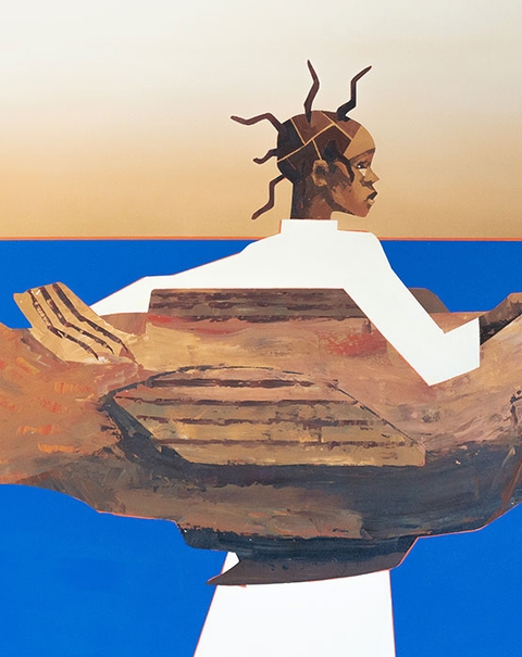 Terence Maluleke - Jackson Hlungwani's Gift II, 2024