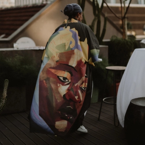 Terence Maluleke x Soho House x Kluk x Cape Cobra Leathercraft dinner Art Week 2024