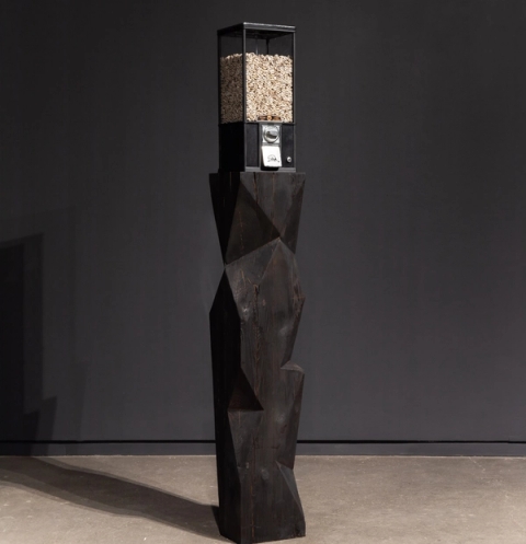 Good Luck Totem, 2024 - Oluseye - Daniel Faria - Black Exodus: Winter Arrival