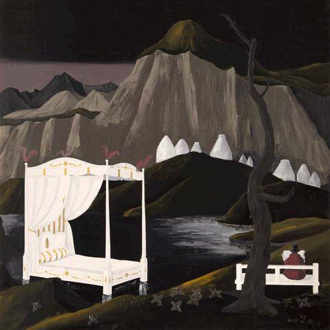 Bed in a Landscape, 1967 - Frederick Page