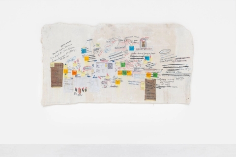 Group Show Plans on The Wall (33 Yew Street), 2025 - Kamyar Bineshtarigh