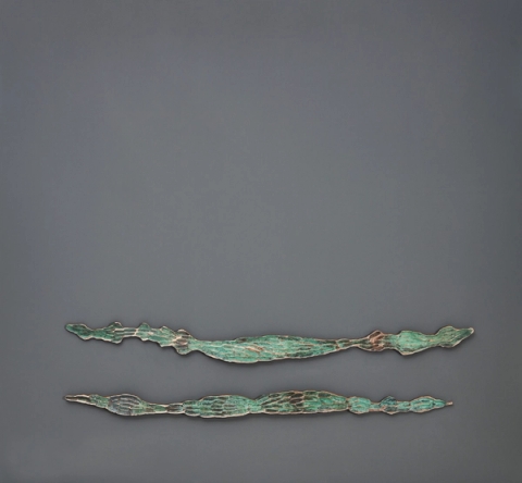 Conrad Hicks - Copper Landscape Pair II, 2019