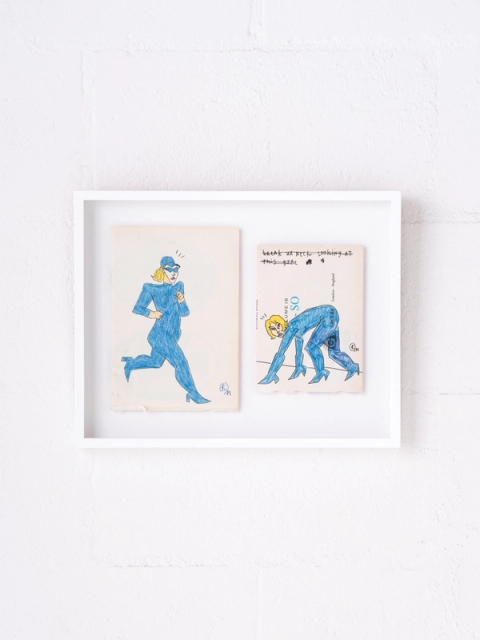 Nano Le Face - Two Blue Ladies, 2023