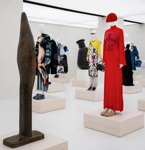 Zizipho Poswa - LOEWE's Crafted World exhibition, Shanghai