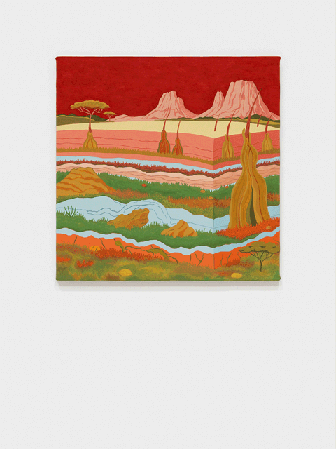 The Uncanny Valley (Anterior Outdcrops), 2025 - Thebe Phetogo