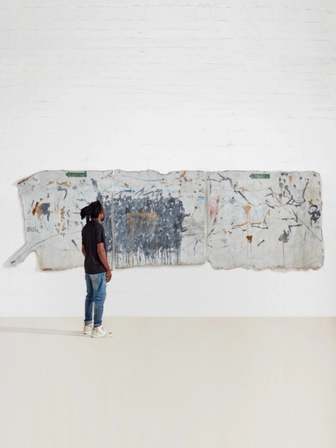 Kamyar Bineshtarigh - Factory Wall Triptych, 2022