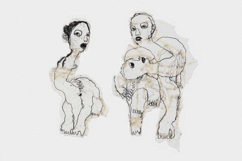 Nephelai Study (The Cloud-Forming Nympths), 2026 - Justine Mahoney