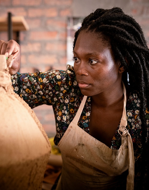 Zizipho Poswa exhibits in two group shows in Paris this June