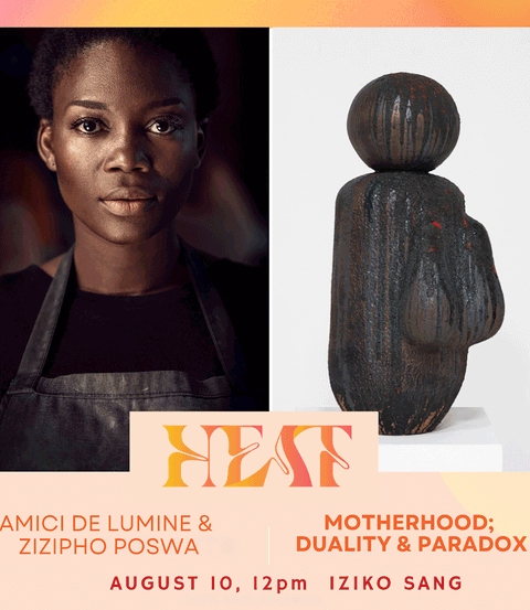 Zizipho Poswa in Heat Winter Arts Festival event at ISANG, Cape Town