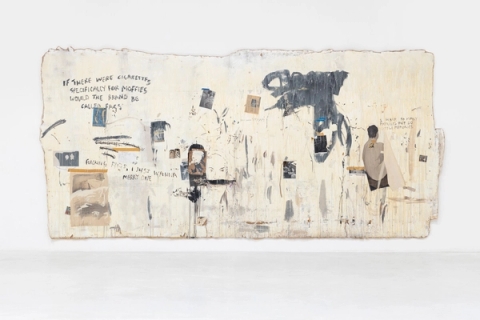 Brett’s Studio Wall, 2024 - Kamyar Bineshtarigh