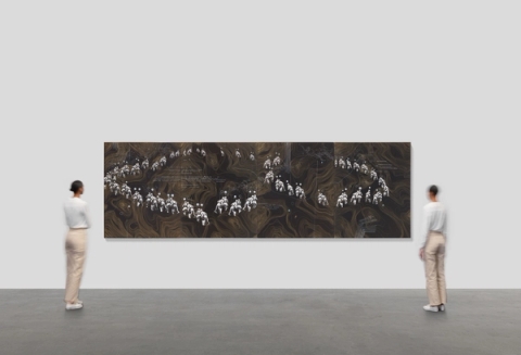 Manyaku Mashilo in ‘Rites of Passage’ at Gagosian, London