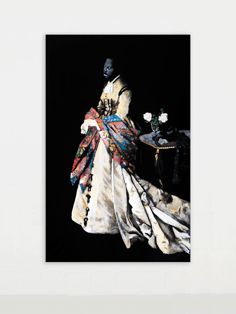 Madame Louis Joachim Gaudibert (1868), after Claude Monet, 2025 - Roméo Mivekannin