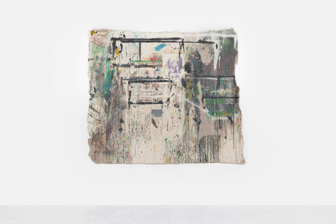 Boytchie’s Studio Wall, 2025 - Kamyar Bineshtarigh