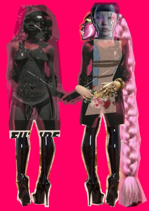 Justine Mahoney - Sufferance Collage, 2020