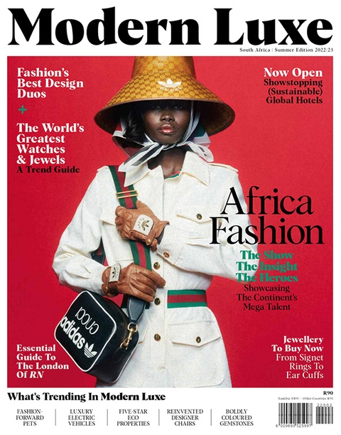 Modern Luxe, October 2022 - Adam Birch, Cheick Diallo, Porky Hefer & Stanislaw Trzebinski in Modern Luxe