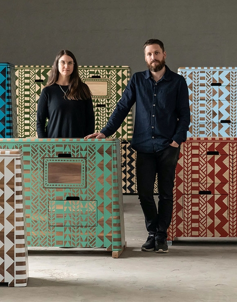 Dokter and Misses reimagine Kassena server in kaleidoscope of colours