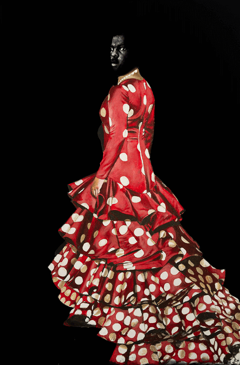 The Dancer, after Yayoi Kusama, 2026 - Roméo Mivekannin