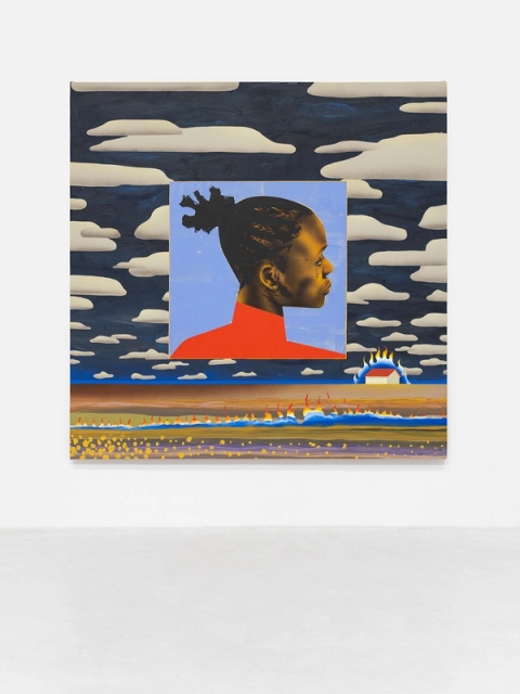 Home Engulfed in Flames, 2025 - Terence Maluleke