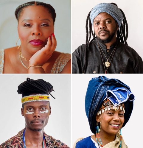 Andile Dyalvane Alexis Dyalvane Sisonke Papu Patrisse Cullors sound healing experience Southern Guild LA opening