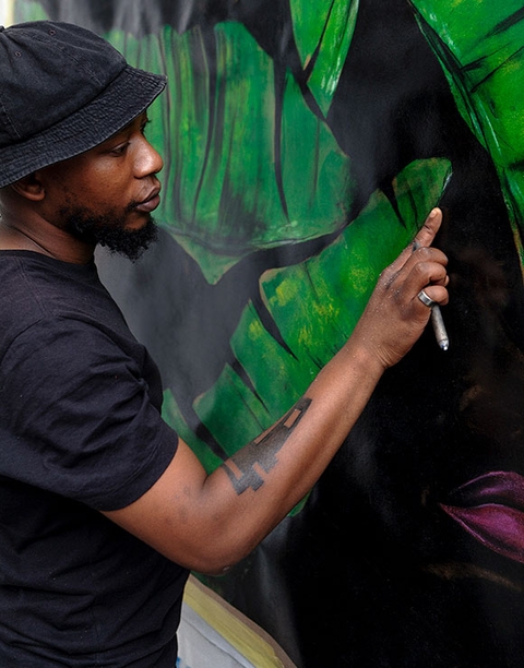 Navel Seakamela in two-man show at Pretoria Art Museum and ArtAngels Charity Auction.