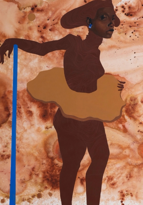 Held by the Sky I, 2024 - Manyaku Mashilo