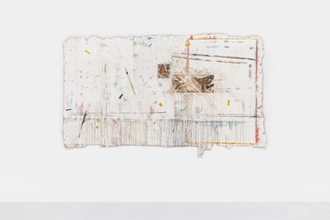 Mikhael’s Studio Wall, 2025 - Kamyar Bineshtarigh