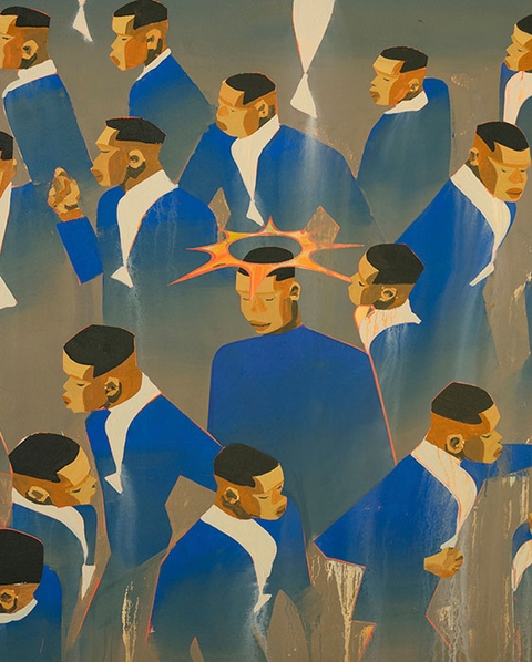 Blue Dance, 2024 - Terence Maluleke