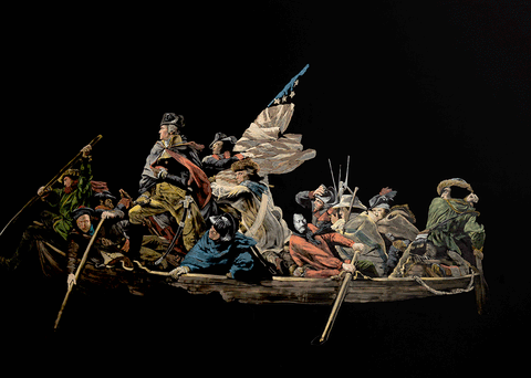 Washington Crossing the Delaware (1851), after Emanuel Leutze, 2026 - RoméoMivekannin