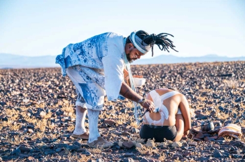 Andile Dyalvane and the Kwasukasukela Arts Collective at Tankwa Artscape Residency